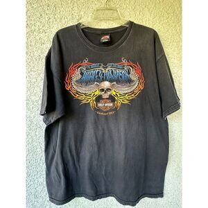 Harley Davidson Y2K Baddest of the Bad Brian's Langhorne PA T-shirt XL